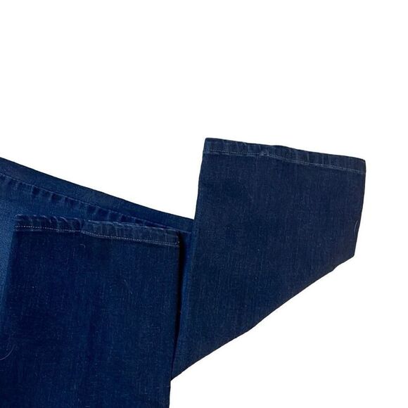 Lee Women's Blue Medium Wash Denim Bootcut Jeans Size 8 Short - Picture 3 of 6